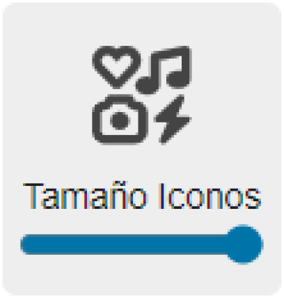 Grande - Tamaño Iconos