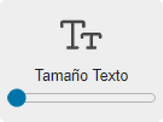 Tamaño Texto - Pequeño