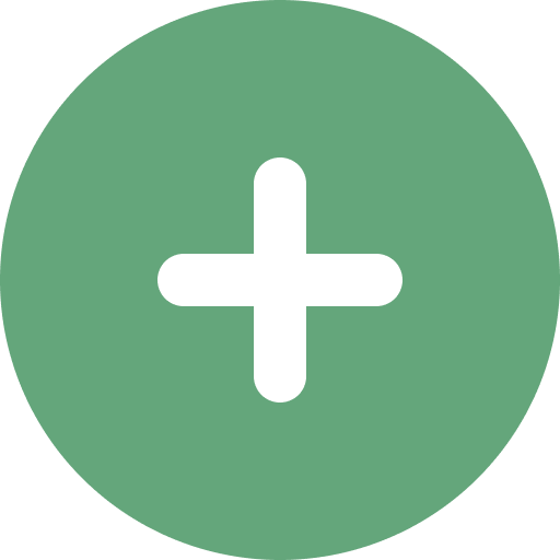 Circle Plus Green Icon