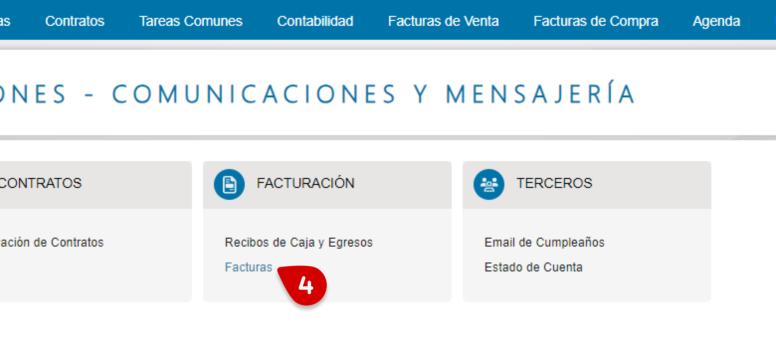 Facturas - Paso 4